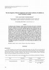 Research paper thumbnail of The Investigation of Head-Complement and Verbal Aesthetics of Lullabies in Early Parameter Settings