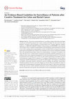 Research paper thumbnail of An Evidence-Based Guideline for Surveillance of Patients after Curative Treatment for Colon and Rectal Cancer