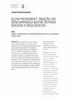 Research paper thumbnail of Slow movement