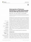 Research paper thumbnail of Heterogeneity of Pulmonary Granulomas in Cattle Experimentally Infected With Mycobacterium bovis