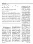 Research paper thumbnail of Incorporating fluorescent dyes and quantum dots into magnetic microbeads for immunoassays