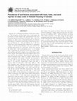 Research paper thumbnail of Prevalence of and factors associated with hock, knee, and neck injuries on dairy cows in freestall housing in Canada