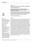 Research paper thumbnail of Role of smooth muscle cell p53 in pulmonary arterial hypertension