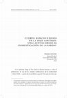 Research paper thumbnail of Cuerpo, espacio y deseo en la Hoja Sanitaria: Una lectura desde la domesticación de la libido