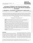 Research paper thumbnail of Consumption of antibiotics in the community, European Union/European Economic Area, 1997–2017: data collection, management and analysis