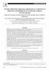 Research paper thumbnail of Study of the chromatic variation among the anterior maxillary teeth in relation to patients age