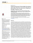 Research paper thumbnail of Exploring Potential of Pearl Millet Germplasm Association Panel for Association Mapping of Drought Tolerance Traits