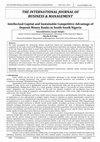 Research paper thumbnail of Intellectual Capital and Sustainable Competitive Advantage of Deposit Money Banks in South-South Nigeria