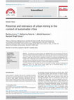 Research paper thumbnail of Potential and relevance of urban mining in the context of sustainable cities