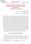 Research paper thumbnail of Karşıtlıkların Anlambilimsel Söylem Ezgisi: Hafif ve Ağır Düğüm Sözcükleri Üzerine Bir Değerlendirme