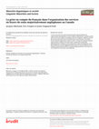 Research paper thumbnail of La prise en compte du français dans l’organisation des services en foyers de soins majoritairement anglophones au Canada