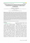 Research paper thumbnail of Inventarisasi Dan Strategi Penataan Koleksi Pteridophyta DI Rumah Kaca Kebun Raya Purwodadi