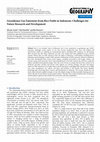 Research paper thumbnail of Greenhouse Gas Emission from Rice field in Indonesia: Challenge for future research and development