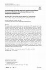 Research paper thumbnail of Histopathological changes and tissue residue concentrations of monosex Nile tilapia (Oreochromis niloticus, L) fries exposed to oxytetracycline