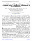 Research paper thumbnail of Gender Difference in Self-reported Symptoms of Cabin Fever among Quezon City University Students during the Covid19 Pandemic