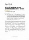 Research paper thumbnail of Artists as Organisers: Cultural Commoning and Hegemony in Thailand