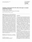 Research paper thumbnail of Sensitivity of GPS and GLONASS orbits with respect to resonant geopotential parameters