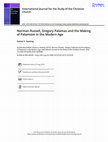 Research paper thumbnail of Norman Russell, Gregory Palamas and the Making of Palamism in the Modern Age