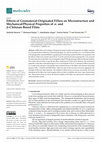 Research paper thumbnail of Effects of Geomaterial-Originated Fillers on Microstructure and Mechanical/Physical Properties of α- and β-Chitosan-Based Films