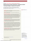 Research paper thumbnail of Global Outreach Using a Systematic, Competency-Based Training Paradigm for Inguinal Hernioplasty