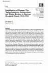 Research paper thumbnail of Racialization of Disease: The Typhus-Epidemic, Antisemitism and Closed Borders in German- Occupied Poland, 1915–1918