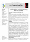 Research paper thumbnail of Economics of newer insecticides against major insect pests of sesamum