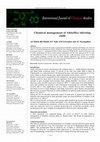 Research paper thumbnail of Chemical management of whiteflies infesting chilli