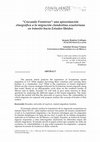 Research paper thumbnail of “Cruzando Fronteras”: una aproximación etnográfica a la migración clandestina ecuatoriana en tránsito hacia Estados Unidos