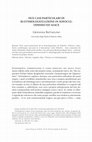 Research paper thumbnail of Due casi particolari di ri-etimologizzazione in Sofocle: Odisseo ed Aiace