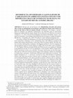 Research paper thumbnail of Distribuição, Diversidade e Sazonalidade De Carrapatos Em Ambientes Institucionais Com Diferentes Graus De Intervenção Humana No Estado Do Rio De Janeiro, Brasil