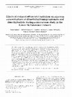 Research paper thumbnail of Effects of reduced ultraviolet radiation on aqueous concentrations of dimethylsulfoniopropionate and dimethylsulfide during a microcosm study in the Lower St. Lawrence Estuary