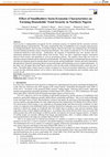 Research paper thumbnail of Effect of Smallholders Socio-Economic Characteristics on Farming Households’ Food Security in Northern Nigeria