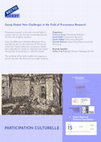 Research paper thumbnail of Going Global: New Challenges in the Field of Provenance Research