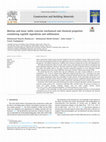 Research paper thumbnail of Martian and lunar sulfur concrete mechanical and chemical properties considering regolith ingredients and sublimation