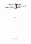 Research paper thumbnail of Topography of the cities of Lower Egypt on the example of Memphis and Buto : an introduction