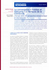 Research paper thumbnail of La convergence « médias et télécoms » à l’épreuve de la COVID-19