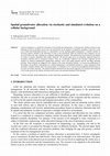 Research paper thumbnail of Spatial groundwater allocation via stochastic and simulated evolution on a cellular background