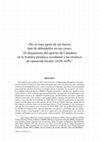 Research paper thumbnail of «No se trata agora de sus fueros, sino de defenderlos en sus casas» El alojamiento del ejército de Cantabria en la frontera pirenaica occidental y los recursos de oposición locales (1638-1639)