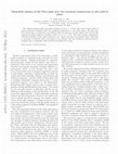 Research paper thumbnail of Mean-field solution of the Potts glass near the transition temperature to the ordered phase