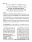 Research paper thumbnail of Various Manifestations of Systemic Lupus Erythematosus (Sle) Presenting at the Rheumatology Clinic in Southern Pakistan