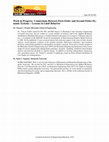 Research paper thumbnail of Work in Progress: Connections Between First-Order and Second-Order Dynamic Systems – Lessons in Limit Behavior