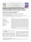 Research paper thumbnail of Modelling of hydrogen production in batch cultures of the photosynthetic bacterium Rhodobacter capsulatus