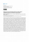 Research paper thumbnail of Study of accuracy and sensing volume of a wide range of established and low-cost soil water content probes