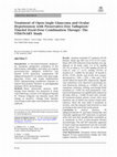 Research paper thumbnail of Treatment of Open-Angle Glaucoma and Ocular Hypertension with Preservative-Free Tafluprost/Timolol Fixed-Dose Combination Therapy: The VISIONARY Study