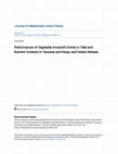 Research paper thumbnail of Performances of Vegetable Amaranth Entries in Yield and Nutrient Contents in Tanzania and Kenya, and Variety Release