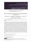 Research paper thumbnail of Effects of Nintendo Wii® Program in Dual-Task Performance in Older Adults