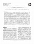 Research paper thumbnail of Substitution of soil application of urea with foliar application to minimize the wheat yield losses