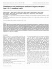 Research paper thumbnail of Generation and phenotypic analysis of sigma receptor type I (sigma1) knockout mice