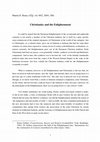 Research paper thumbnail of Christianity and the Enlightenment