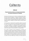 Research paper thumbnail of Editorial El ejercicio de la escritura